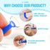 JJ CARE Contact Lens Applicator - Pack of 4 Contact Lens Remover Suction Tool for Hard Lenses, Silicone Rubber Eye Contact Plunger for Hard Contacts, Contact Removal Tool for Permeable Gas Lenses